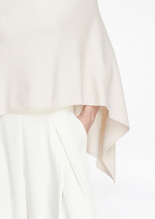 Actual product image Comma Glitzergarn-Strick-Poncho – perfektes Cover-up (One size)