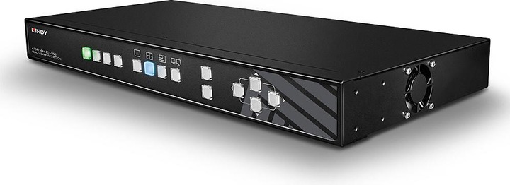 Image du produit Lindy Commutateur KVM Pro 4 ports HDMI 4K Quad View