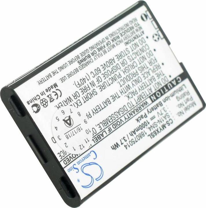Actual product image CS Cameron Sino Battery Sagem myX-6, myX-7, myV-65, myV-75