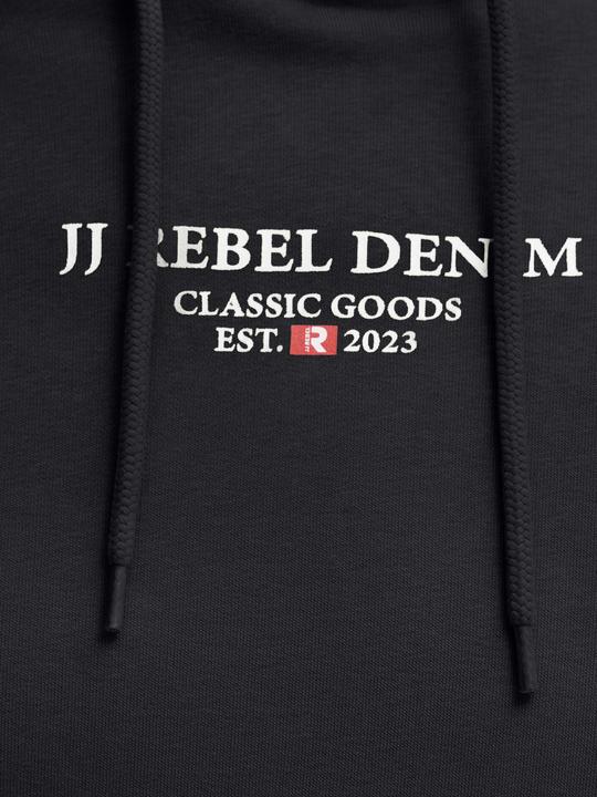 Image du produit Jack & Jones Jrebjeans Rebel Print Sweat Hood Sn (L)