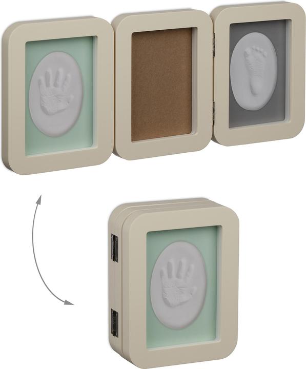 Produktbild Relaxdays Baby-Gipsabdruck-Set