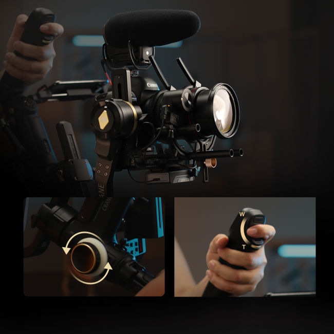 Actual product image Zhiyun Crane 3S (Single-lens reflex camera, System camera, 6.50 kg)
