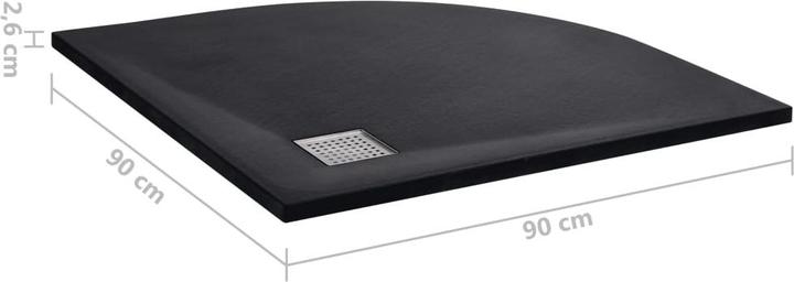 Produktbild vidaXL Duschwanne