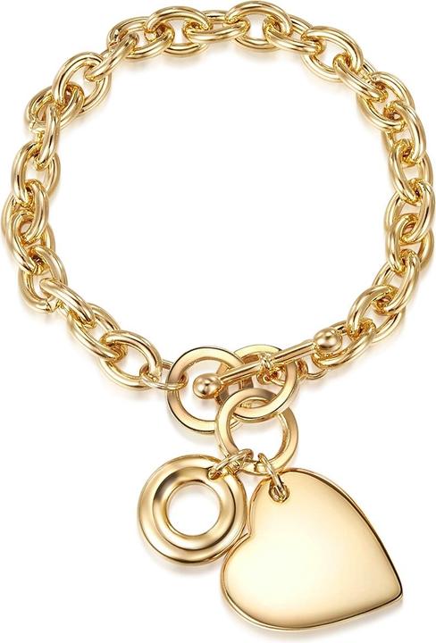 Image du produit Lulu & Jane Coeur de femme en alliage métallique or jaune - 29357 (18 cm, Alliage métallique)