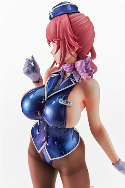 Immagine prodotto Vertex Statua originale in PVC del personaggio Tight na Oshigoto Work 3: Assistente di cabina Aya Saionji