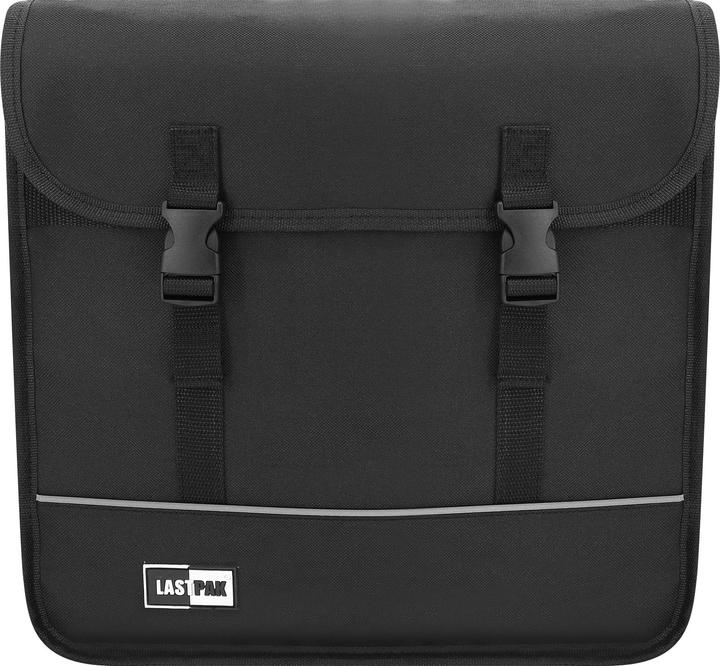 Immagine prodotto Lastpak Borsa bici doppia 35 litri tela nera (35 l, Borsa portapacchi)