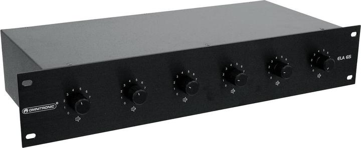 Immagine prodotto Omnitronic ELA 6SZonen LSRegler sw