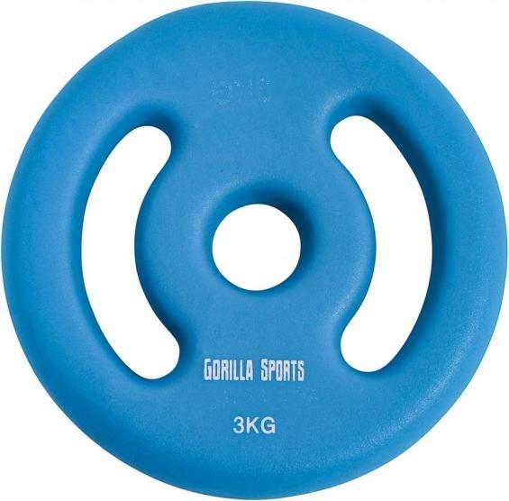 Produktbild Gorilla Sports Hantelscheiben (2 x 3 kg)