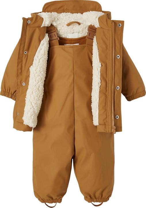 Produktbild Vertbaudet Baby-Set: Thermo-Regenjacke mit Webpelz und Matschhose, Recycling-Polyester (92)