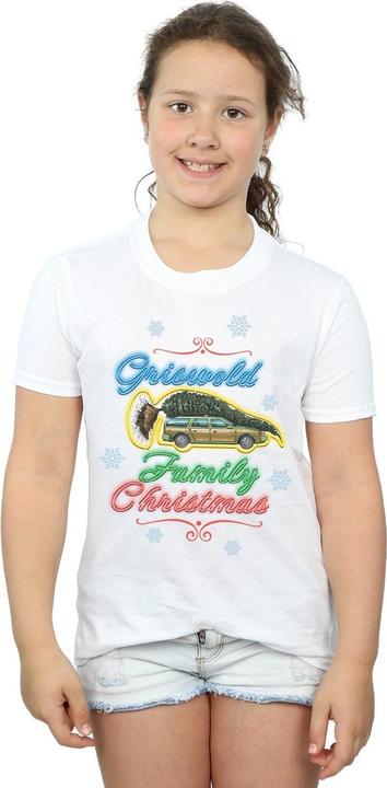 Produktbild National Lampoon´s Vacation National Lampoon's Christmas Vacation Griswold Family Christmas TShirt Mädchen (140, 146)