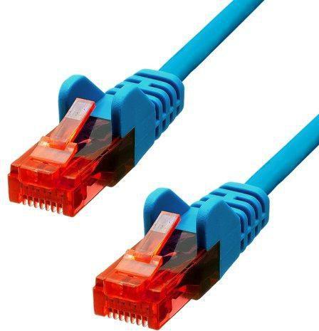 Immagine prodotto ProXtend U/UTP CAT6 PVC AWG 26 CCA Blu 25CM (U/UTP, CAT6, 0.25 m)