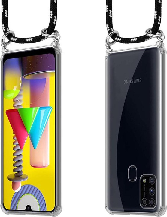 Produktbild Cadorabo TPU Handy Kette SILBER Cover