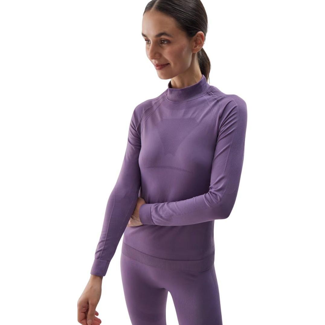 4F, Damen, Funktionsunterhose, Bielizna termiczna bezszwowa damska F156 fiolet 4FWAW24USEAF156 50S M/L (M, L), Violett, ...