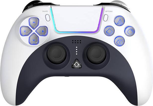 Actual product image iPega PG-P4023C Wireless Gaming Controller touchpad PS4 (white) (PS3, PC, iOS, Playstation Classic)