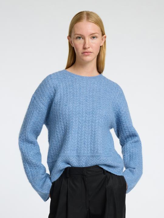 Produktbild Selected Femme Strukturierter Strickpullover (L)