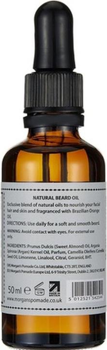 Image du produit Morgans Pomade Beard Oil Orange brésilienne (50 ml)