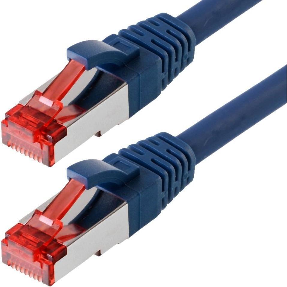 Helos Herweck Patch-Kabel (S/FTP, CAT6, 10 m), Netzwerkkabel