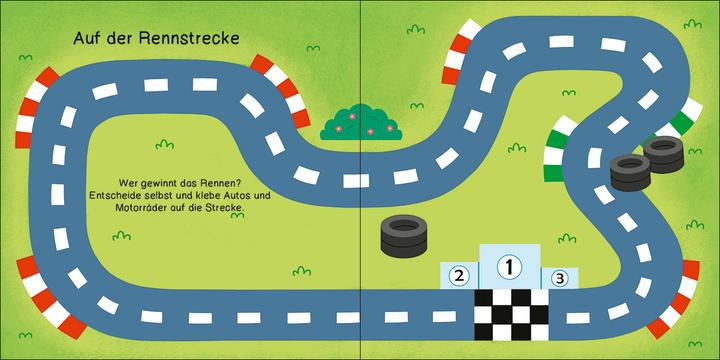 Actual product image Loewe Stickerspass für kleine Hände - Fahrzeuge