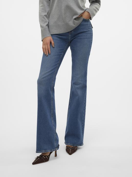 Actual product image Vero Moda VMSELINA Hohe Taille Ausgestellt Jeans Ausgestellt (W28/L32)
