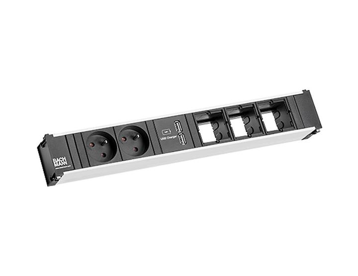 Produktbild Bachmann CONI 2xUTE, 1xUSB & 3xEmpty (2x, CEE 7/3, CEE 7/5)