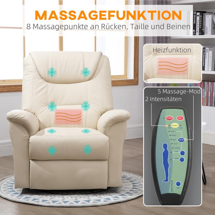 Produktbild Outsunny Massagesessel mit Aufstehhilfe