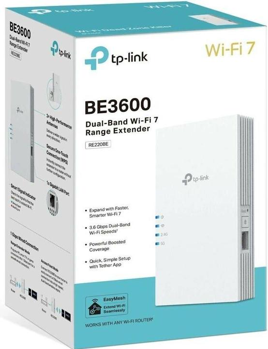 Actual product image TP-Link RE220BE (2882 Mbit/s, 688 Mbit/s)
