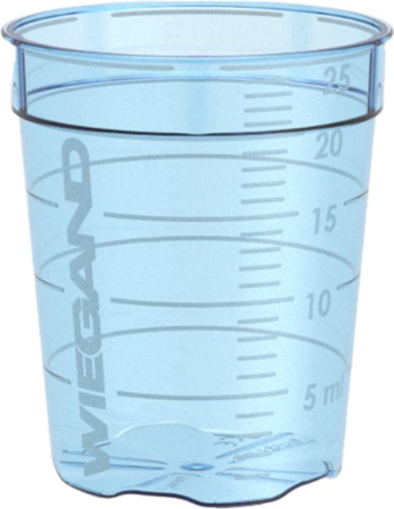 Actual product image Wiegand MediBecher Multi 25ml blau 47