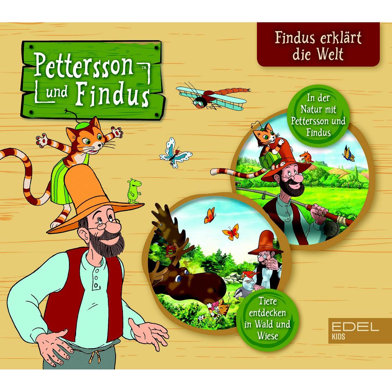 Pettersson und Findus erklärt die Welt - Natur u Wald&Wiese, Hörbücher