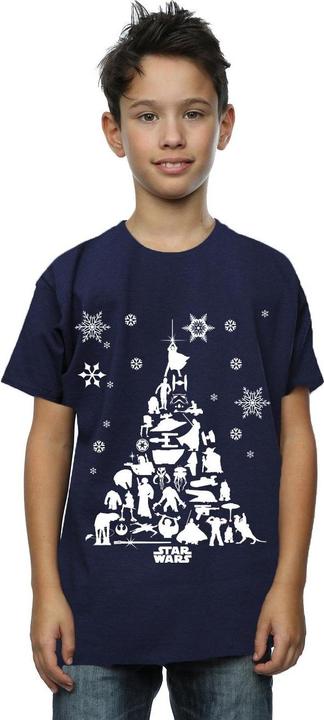 Image du produit Star Wars - T-shirt CHRISTMAS TREE - Garçon (140, 146)