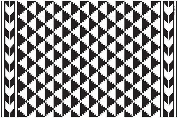 Beija Flor Black&White (1 Stk., 33 x 50 cm)