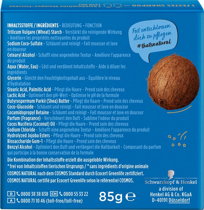 Image du produit Nature Box Huile de coco (Shampoing solide)