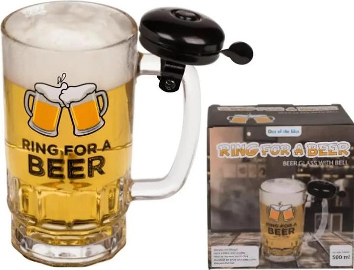 Actual product image Sombo Beer glass with bell (0.50 l, 1x)