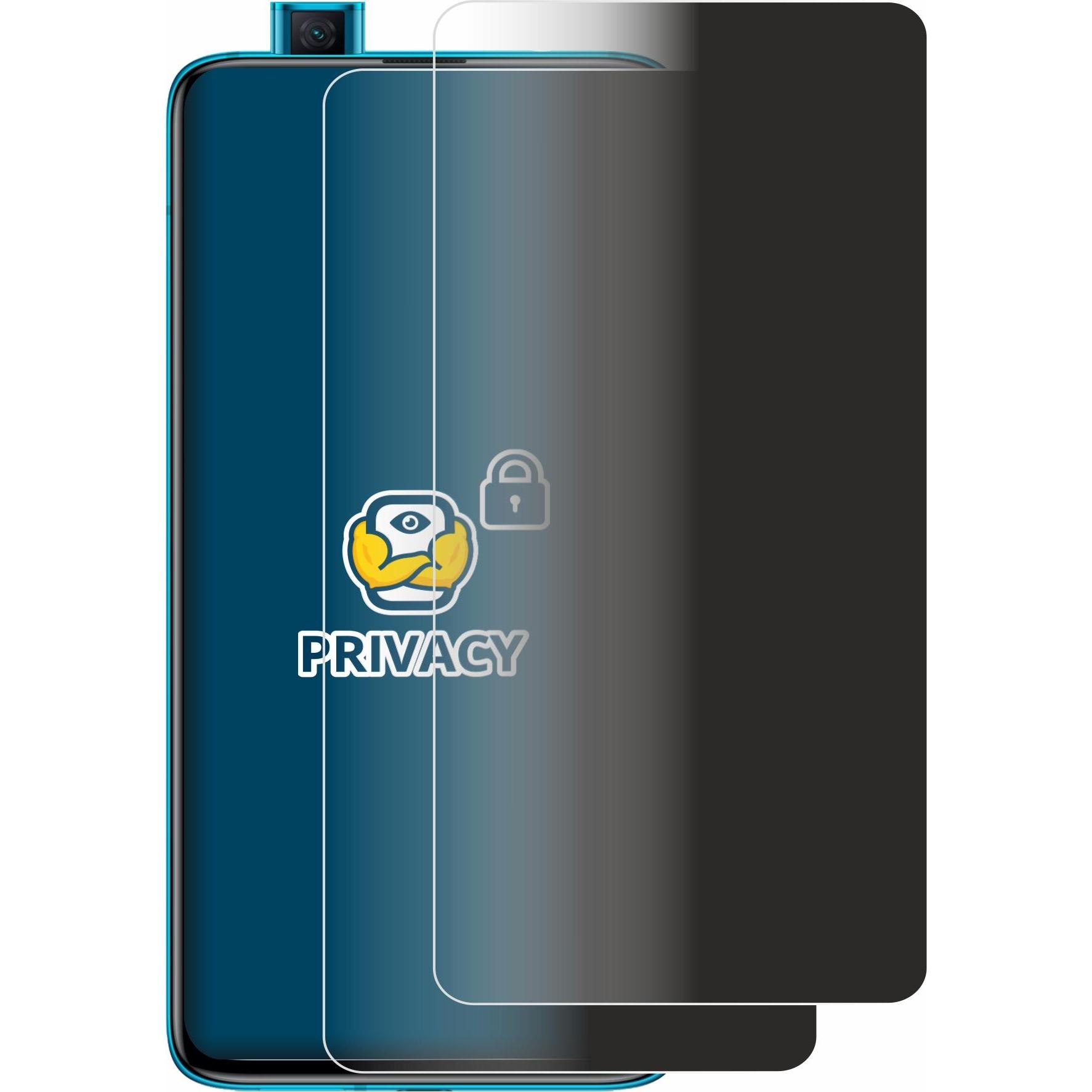 Thumbnail - BROTECT Sichtschutzfolie Anti-Spy Privacy Folie Blaulicht-Schutz (2 Stück, Xiaomi Poco F2 Pro), Smartphone Schutzfolie, ...