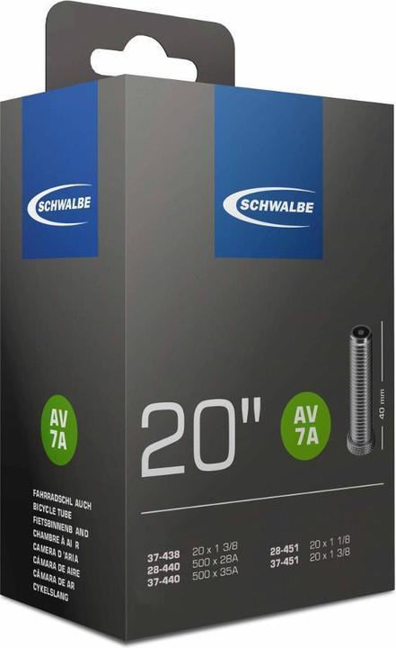 Produktbild Schwalbe Sv 7a (Presta (SV), 20", 40 mm)