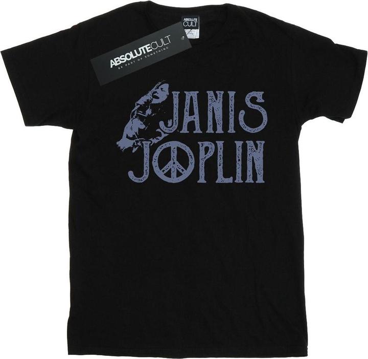 Immagine prodotto Janis Joplin Type Logo Maglietta Ampia Donna (L)