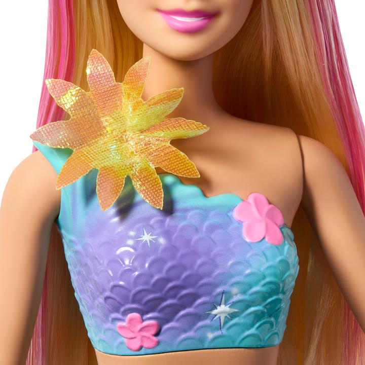 Image du produit Barbie Sirène aux fleurs magiques