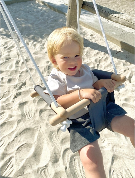 Actual product image small foot Baby swing