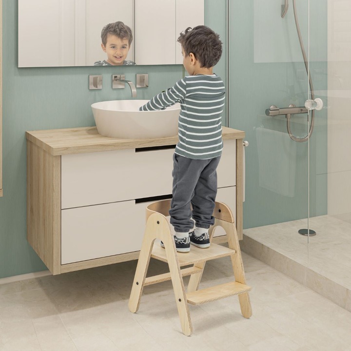 Actual product image MamaToyz Ministep mini tower stool