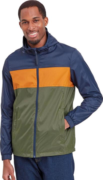 Actual product image TOG24 Mens Craven Milatex Colour Block Waterproof Jacket (4XL)