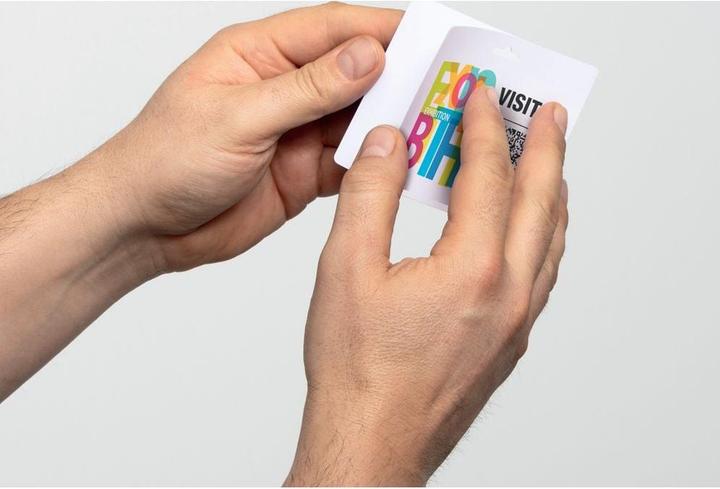 Actual product image Durable Name tag