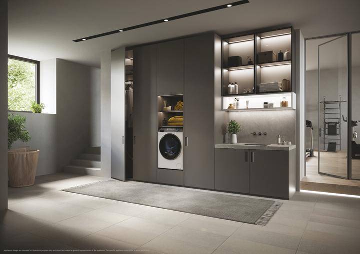 Produktbild Haier Waschtrockner Freistehend, 10kg Waschen, 6kg Trocknen