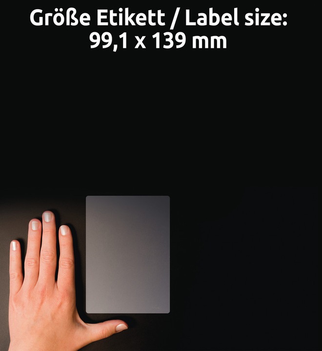Produktbild Avery Transparente Etiketten
