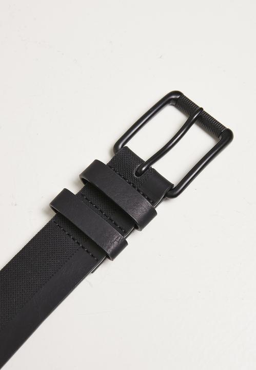 Actual product image Urban Classics Imitation Leather Basic Belt (S, M)