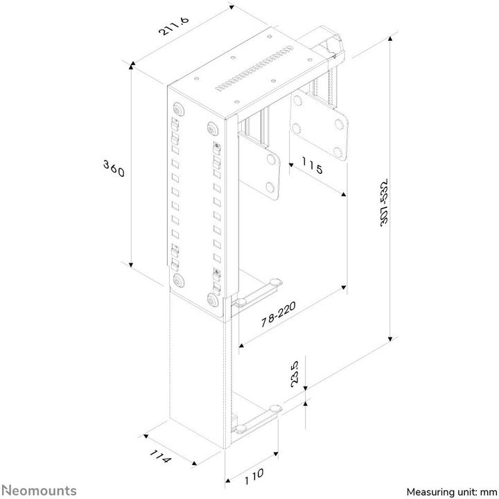 Image du produit Neomounts Cpu-D100