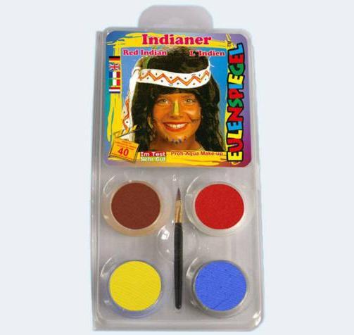 Image du produit Eulenspiegel Set de maquillage indien