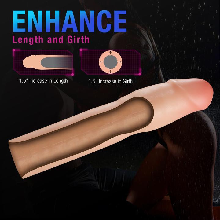 Produktbild Blush performance plus 1.5 inch silicone penis xtender beige