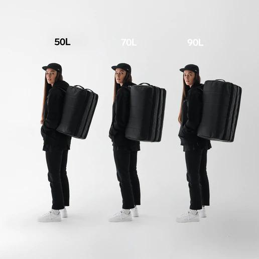 Produktbild D_b_ The Hytta 90L Split duffel Black Out (90 l)