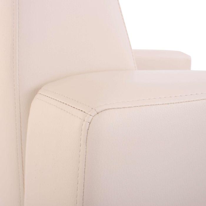 Actual product image Mendler Modular Sofa-System Couch-Garnitur Lyon 6-2, Kunstleder, rot