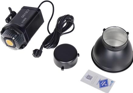 Actual product image Sirui CS100 LED continuous light / studio light 100W with Bowens Mount (novelty) (Studio light)