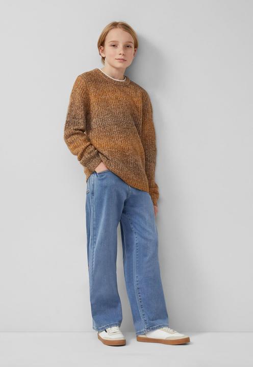 Produktbild s.Oliver Strickpullover Weicher Grobstrick-Pullover mit Farbverlauf (158, 164)